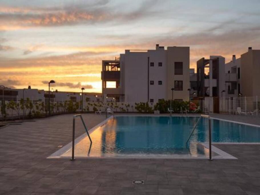 Sunny Luxury Apartment With Two Great Sunny - Level Terraces, Two Swimming Pools, In A New Complex Pueblo Majorero, Close To Fuerteventura Golf Club, Next To The Beach , Atlantico Shopping Mall And Casino In Caleta De Fuste Εξωτερικό φωτογραφία