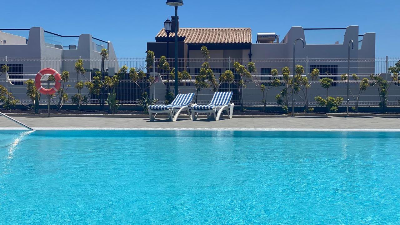 Sunny Luxury Apartment With Two Great Sunny - Level Terraces, Two Swimming Pools, In A New Complex Pueblo Majorero, Close To Fuerteventura Golf Club, Next To The Beach , Atlantico Shopping Mall And Casino In Caleta De Fuste Εξωτερικό φωτογραφία